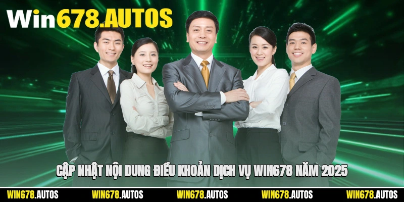 🔄 Cập nhật nội dung điều khoản dịch vụ nhà cái năm 2025